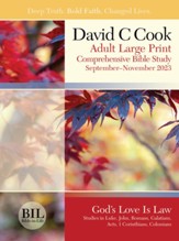 Bible-in-Life: Adult Comprehensive Bible Study Large Print Student Book, Fall 2023