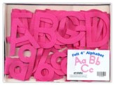 Abeka Felt Alphabet (Preschool-K5;  52 pieces)