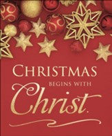 Christmas Begins with Christ Large Bulletins, 100
