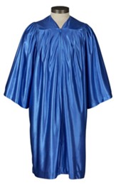 Gathered Choir Robe, Royal Blue, Large