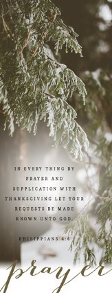 Everything By Prayer (Philippians 4:6, KJV) Bookmarks, 25