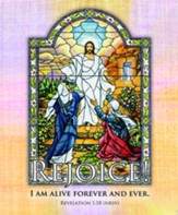 REJOICE! I am Alive (Revelation 1:18, NRSV) Large Bulletins, 100