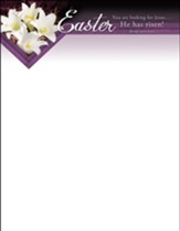You Are Looking for Jesus.... He Has Risen! (Mark 16:6, NIV) Letterhead, 100