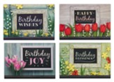 Birthday Joy (KJV) Birthday Cards, Box of 12