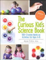 The Curious Kids Science Book: 100 + Creative Hands-on Activities for Ages 4-8 - Slightly Imperfect