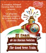 El Tren de las Buenas Noticias, EBV Bilingüe  (The Good News Train, Bilingual VBS) - USB Drive