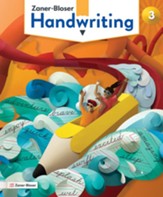 Zaner-Bloser Handwriting Student Edition, Grade 3 (2020 Copyright)