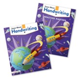 Zaner-Bloser Handwriting Grade 4: Student Edition & Practice Masters (Homeschool Bundle -- 2020 Copyright)