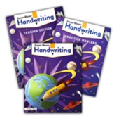 Zaner-Bloser Handwriting Grade 4:  Student, Teacher, & Practice Masters (Homeschool Bundle -- 2020 Copyright)