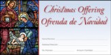 Nativity: My Eyes Have Seen Your Salvation Bilingual Offering Envelopes, 100