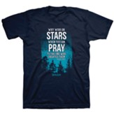Stars In The Sky Shirt, Navy, Small