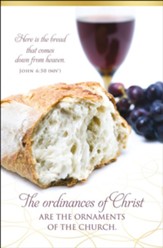Here Is the Bread That Comes Down From Heaven (John 6:50, KJV) Bulletins, 100