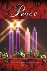 On Earth Peace, Good Will Toward Men (Luke 2:14, KJV) Bulletins, 100