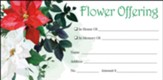 Flower Offering/In Honor Of/In Memory of Offering Envelopes, 100
