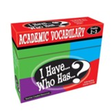 I Have... Who Has...? Academic Vocabulary Game (Grades 2 and 3)