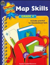 Practice Makes Perfect: Map Skills (Grade 4)