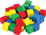 STEM Basics: Multicolor 3/4 Foam  Cubes (Pack of 40)
