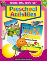 Write On/Wipe Off: Preschool  Activities
