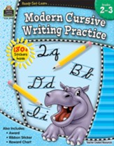 Ready Set Learn: Modern Cursive Writing Practice (Grades 2 and 3)