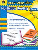 Daily WarmUps: Nonfiction Reading (Grade 2)
