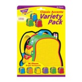 Bright Backpacks Classic Accents. Variety Pack, 36 Per Per Pack, 3 packs