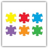 Puzzle Pieces Classic Accents ÃÂ Variety  (36 count) - 3 pack