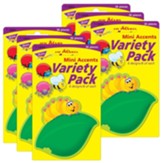 Bugs / Mini Variety Pk Mini Accents 6 Pk