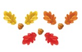 Oak Leaves Acorns Class ÃÂ Variety Pk Accents Decoartions 3 Pk