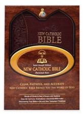 St. Joseph New Catholic Bible (NCB), Personal Size, Burgundy Imitation Leather