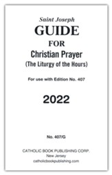 Christian Prayer Guide For 2022 (Large Type)