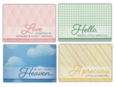 Precious Patterns (NIV) Box of 12 Baby Congratulation Cards