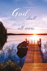 God Shall Wipe Away All Tears (Revelation 21:4, KJV) Bulletins,  100