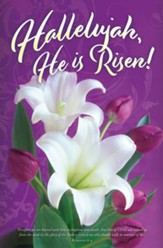Hallelujah He is Risen! (Romans 6:4) Bulletins, 100