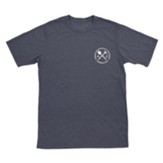 Destination Dig: Blue Map T-Shirt, Adult Small