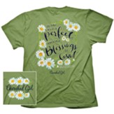 Too Many Blessings Shirt, Bright Green, Small