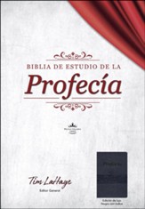 Biblia de estudio de la profecía RVR 1960, piel imit. negra con indice (The Prophecy Study Bible, Black with Index)