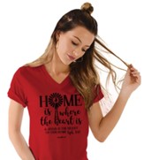 Home Windmill Shirt, Red, Small