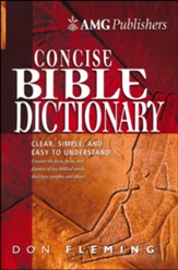 AMG Concise Bible Dictionary