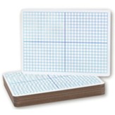 X Y Axis Dry Erase Boards 12/Pack