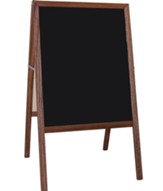 Chalkboard Marquee Easel Blk 2 Sd