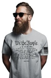 We The People Shirt, Silver, X-Large