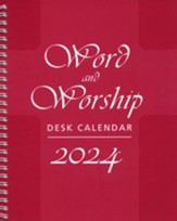 Word and Worship Desk Calendar 2024
