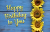 Happy Birthday to You (Ephesians 2:10, NIV) Postcards, 25
