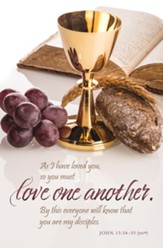 Love One Another (John 13:34-35, NIV) Bulletins, 100