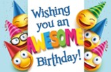 Wishing You an Awesome Birthday (2 Corinthians 9:15, NIV) Postcards, 25