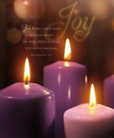 Joy (Zephaniah 3:17, CEB) Large Bulletins, 100