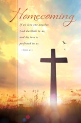 God's Love Dwelleth in Us (1 John 4:12) Bulletins, 100