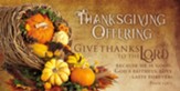 Give Thanks to the Lord (Psalm 136:1, CEB) Offering Envelopes, 100