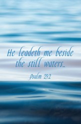 The Lord Is My Shepherd (Psalm 23:2, KJV) Bulletins, 100
