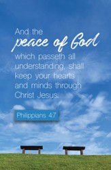 The Peace of God (Philippians 4:7, KJV) Bulletins, 100
